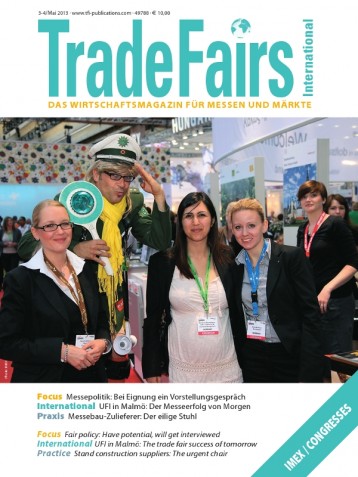 Trade Fairs International Ausgabe 3-4/2013