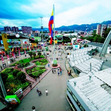 Das Messegelände von Corferias in Bogotá verfügt über 44.300 Quadratmeter Hallenfläche. (Photo: Corferias)