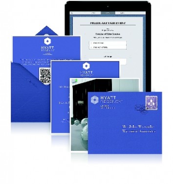 The hotel chain Hyatt regularly uses digital invitations for small and large events world-wide. (Photo: EventKingdom / Hyatt)