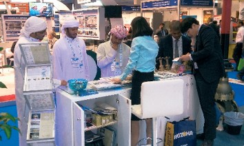 Trade fair scene at ADNEC: Business tourism will continue to grow in importance. (Photo: TFI)