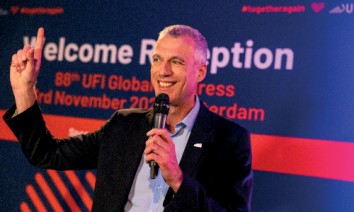 UFI managing director Kai Hattendorf highlights the first-class environment for business events in the Middle East and Oman. (Photo: UFI)