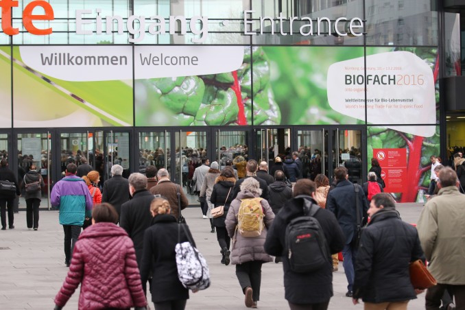 Visitor record for Biofach and Vivaness 2016 
