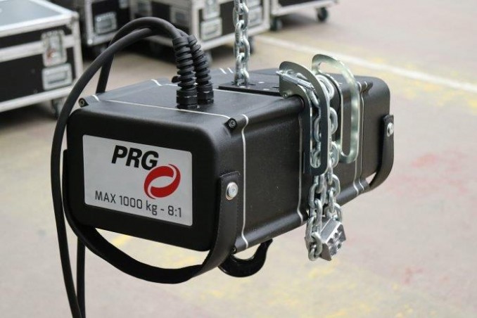  PRG XL Video invests in EXE-Rise hoists