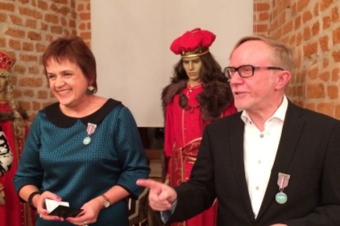 Żaneta Berus, CEO of Expo XXI Warszawa, was honored with the merit award for “Merits for tourism"