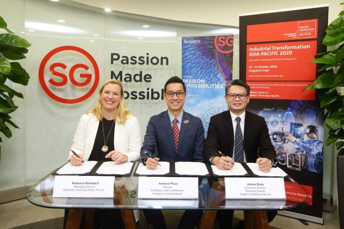 Commitment with Singapore Tourism Board to set up its new regional headquarters